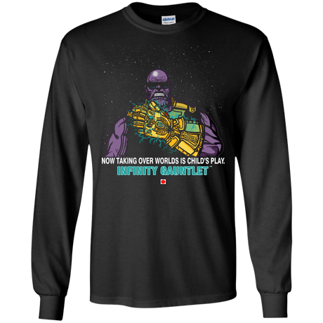 T-Shirts Black / S Infinity Gear Men's Long Sleeve T-Shirt