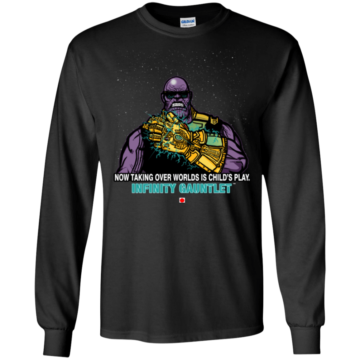 T-Shirts Black / S Infinity Gear Men's Long Sleeve T-Shirt