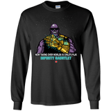 T-Shirts Black / S Infinity Gear Men's Long Sleeve T-Shirt