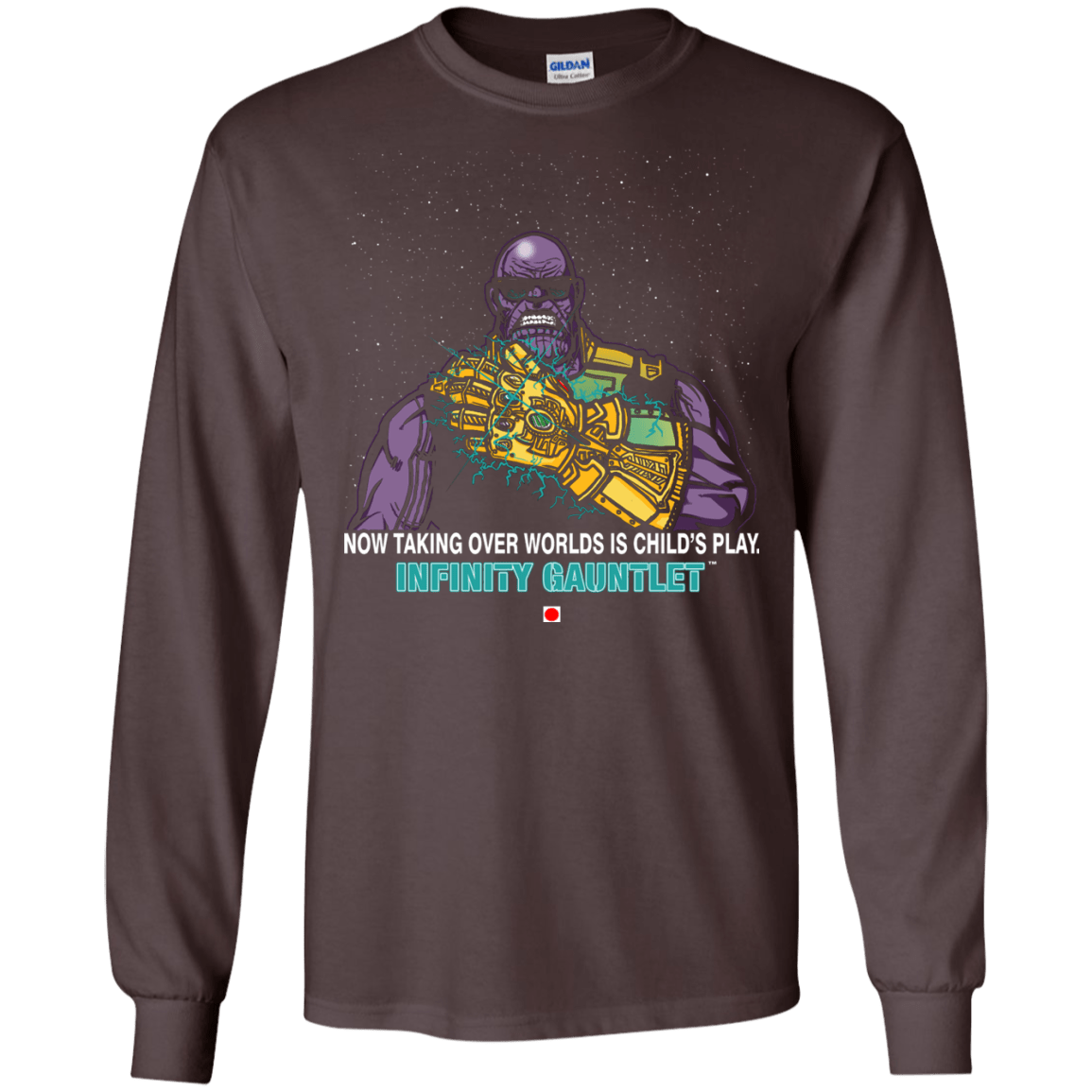 T-Shirts Dark Chocolate / S Infinity Gear Men's Long Sleeve T-Shirt