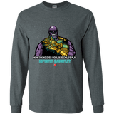 T-Shirts Dark Heather / S Infinity Gear Men's Long Sleeve T-Shirt