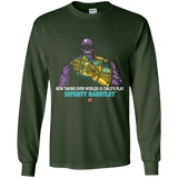 T-Shirts Forest Green / S Infinity Gear Men's Long Sleeve T-Shirt