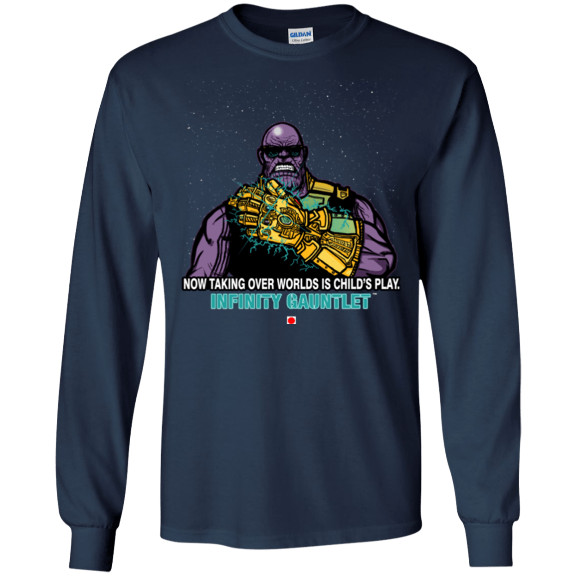 T-Shirts Navy / S Infinity Gear Men's Long Sleeve T-Shirt