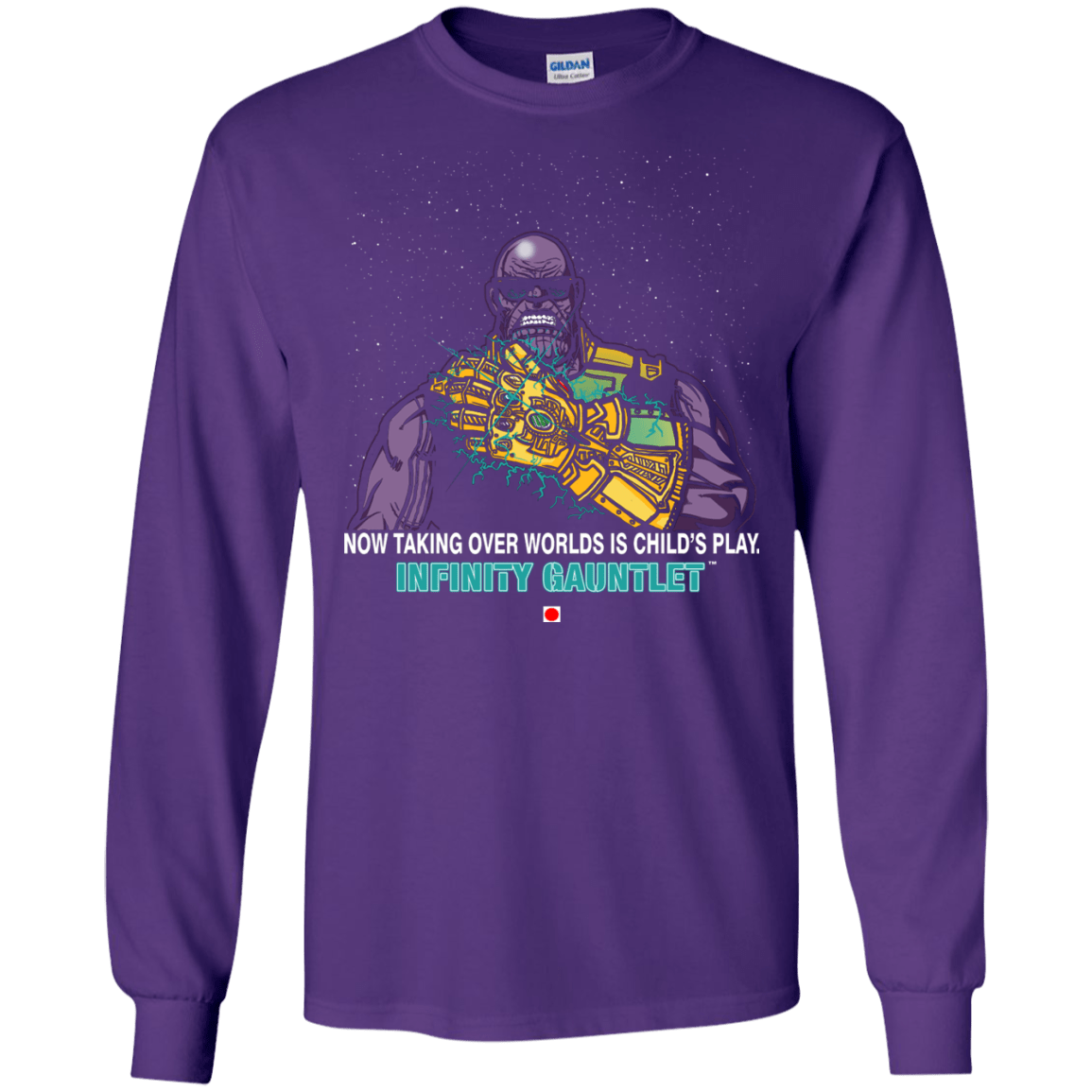 T-Shirts Purple / S Infinity Gear Men's Long Sleeve T-Shirt