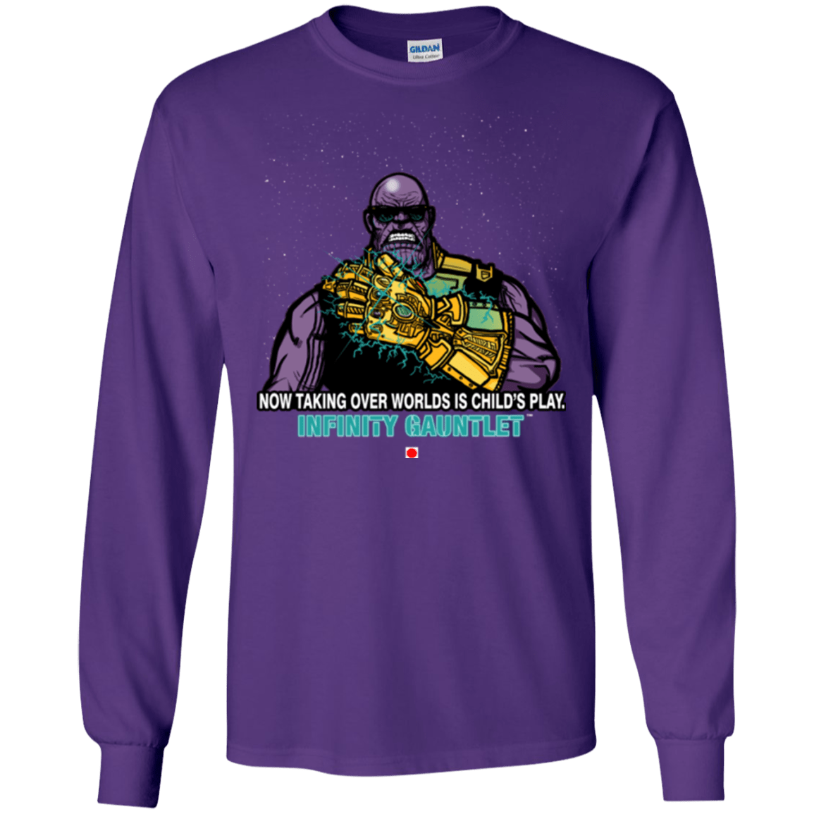 T-Shirts Purple / S Infinity Gear Men's Long Sleeve T-Shirt