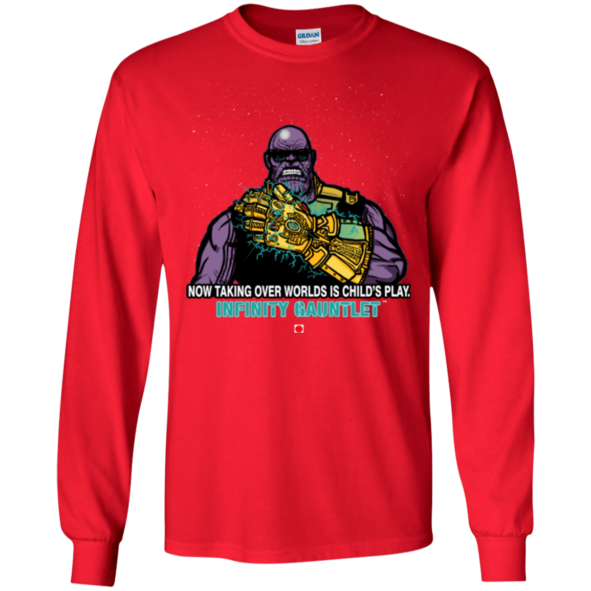 T-Shirts Red / S Infinity Gear Men's Long Sleeve T-Shirt