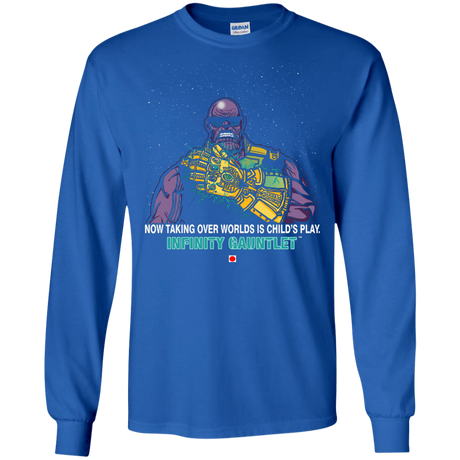 T-Shirts Royal / S Infinity Gear Men's Long Sleeve T-Shirt