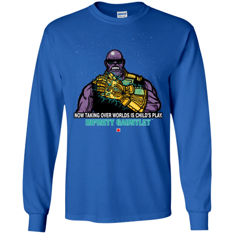 T-Shirts Royal / S Infinity Gear Men's Long Sleeve T-Shirt