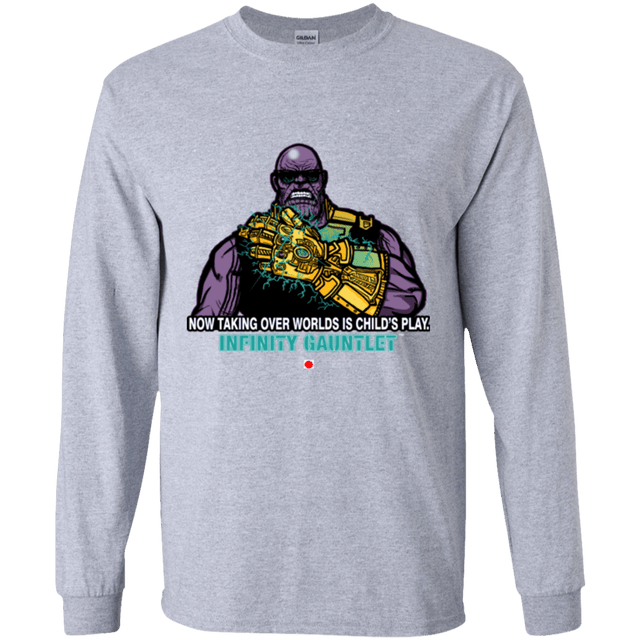 T-Shirts Sport Grey / S Infinity Gear Men's Long Sleeve T-Shirt