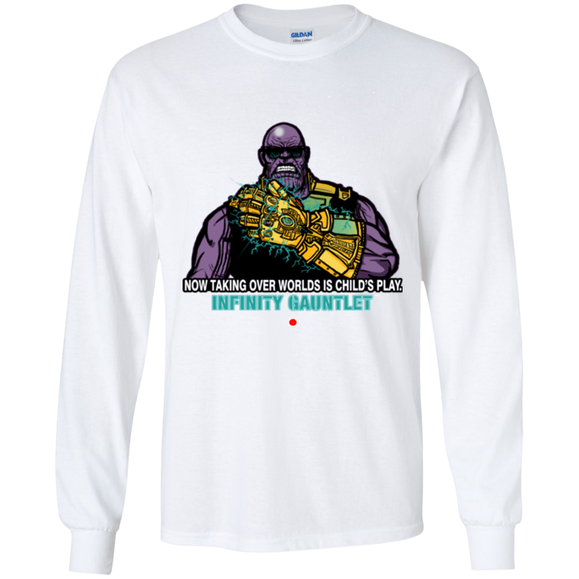 T-Shirts White / S Infinity Gear Men's Long Sleeve T-Shirt