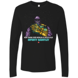 T-Shirts Black / S Infinity Gear Men's Premium Long Sleeve