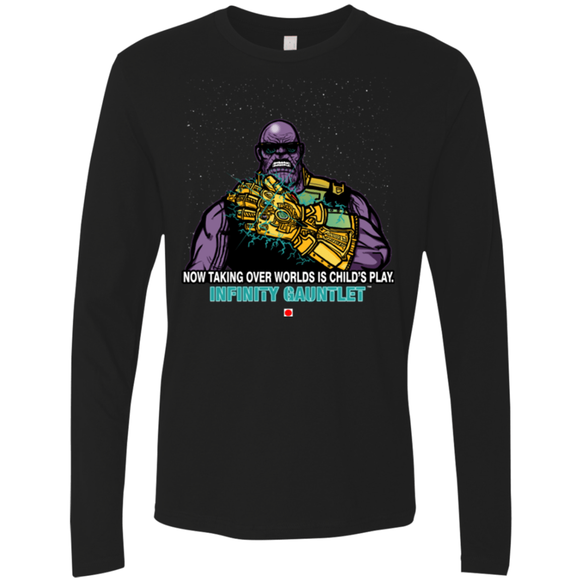 T-Shirts Black / S Infinity Gear Men's Premium Long Sleeve