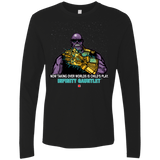 T-Shirts Black / S Infinity Gear Men's Premium Long Sleeve
