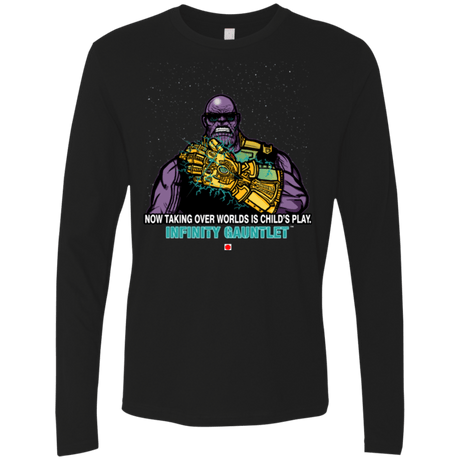 T-Shirts Black / S Infinity Gear Men's Premium Long Sleeve