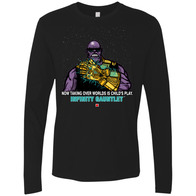 T-Shirts Black / S Infinity Gear Men's Premium Long Sleeve