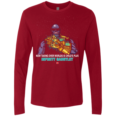 T-Shirts Cardinal / S Infinity Gear Men's Premium Long Sleeve