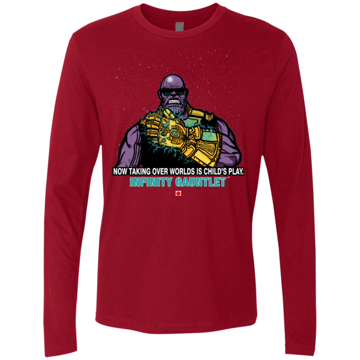 T-Shirts Cardinal / S Infinity Gear Men's Premium Long Sleeve