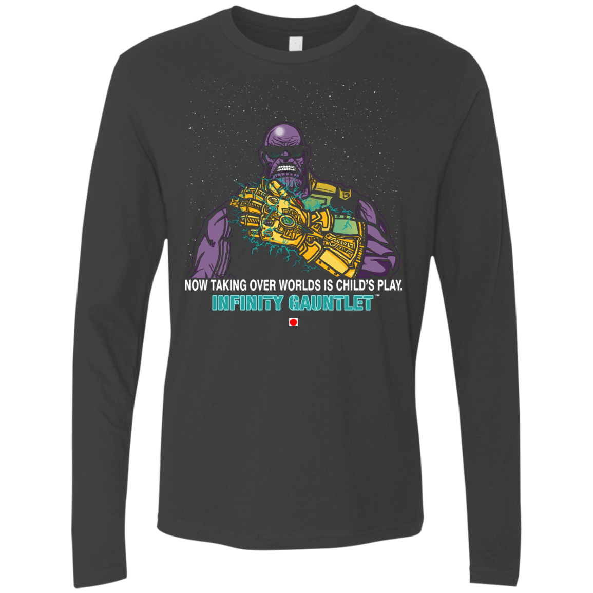 T-Shirts Heavy Metal / S Infinity Gear Men's Premium Long Sleeve
