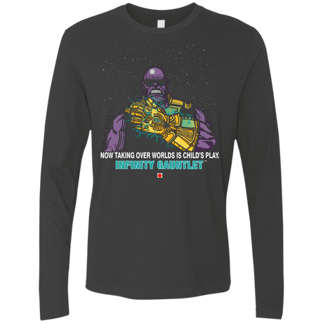 T-Shirts Heavy Metal / S Infinity Gear Men's Premium Long Sleeve