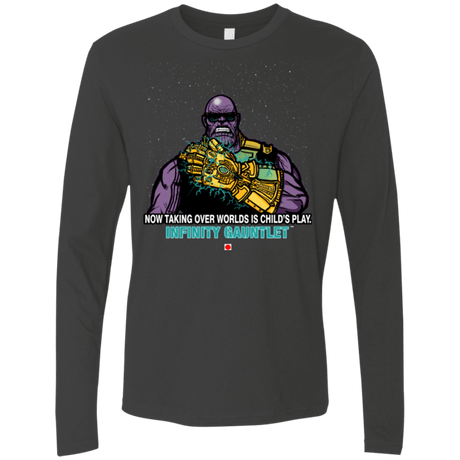 T-Shirts Heavy Metal / S Infinity Gear Men's Premium Long Sleeve