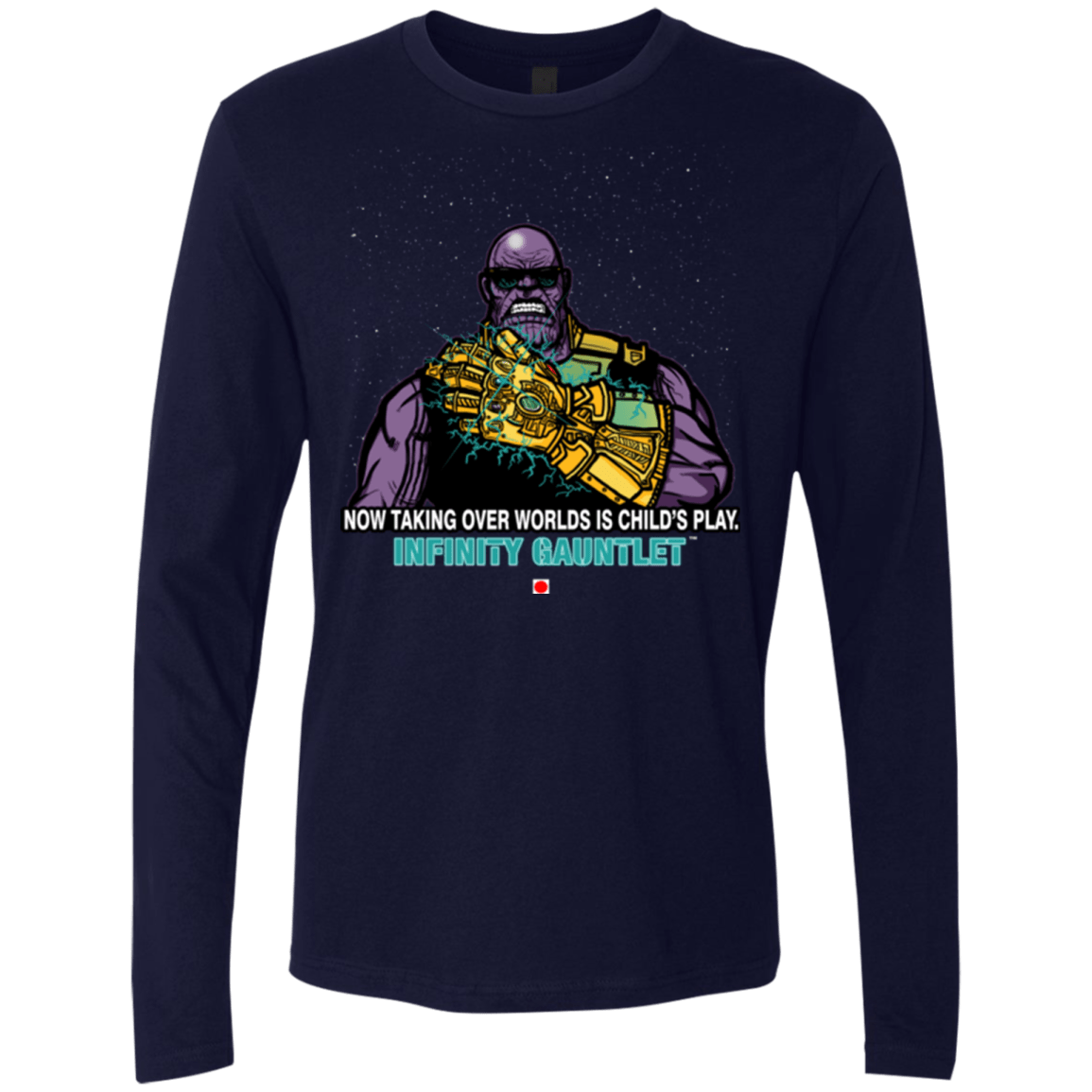 T-Shirts Midnight Navy / S Infinity Gear Men's Premium Long Sleeve