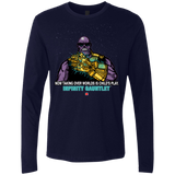 T-Shirts Midnight Navy / S Infinity Gear Men's Premium Long Sleeve