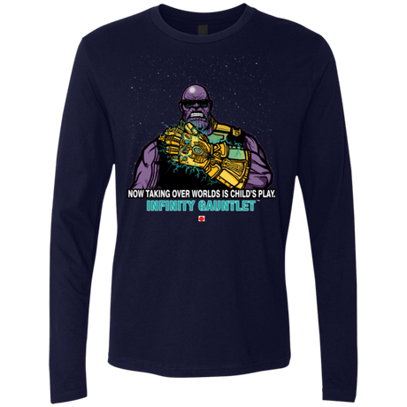 T-Shirts Midnight Navy / S Infinity Gear Men's Premium Long Sleeve