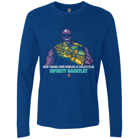 T-Shirts Royal / S Infinity Gear Men's Premium Long Sleeve