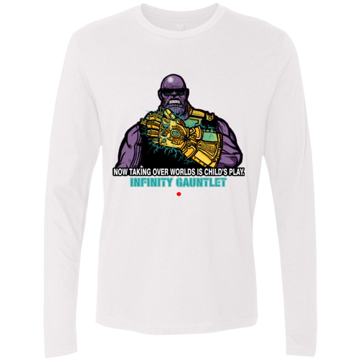 T-Shirts White / S Infinity Gear Men's Premium Long Sleeve