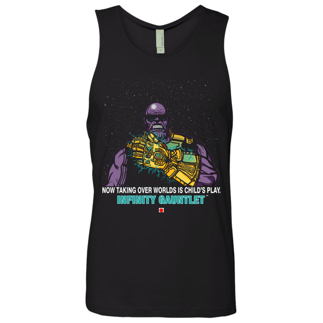 T-Shirts Black / S Infinity Gear Men's Premium Tank Top