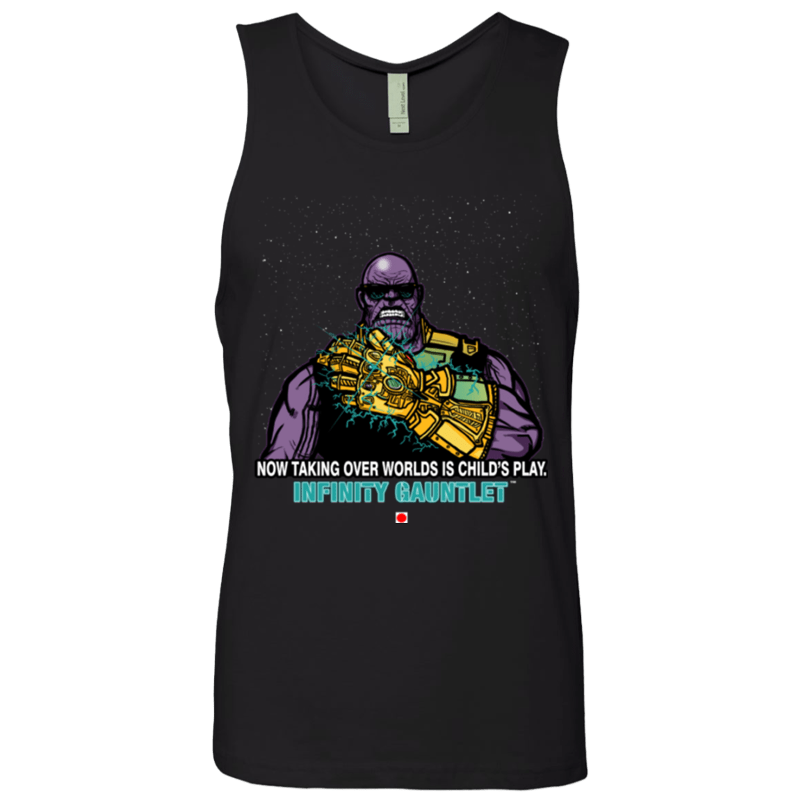 T-Shirts Black / S Infinity Gear Men's Premium Tank Top