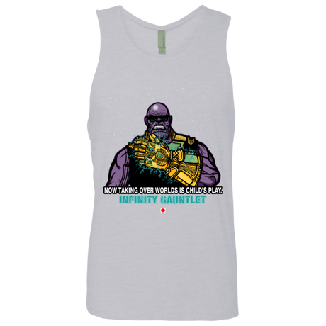 T-Shirts Heather Grey / S Infinity Gear Men's Premium Tank Top