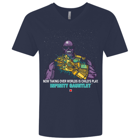 T-Shirts Midnight Navy / X-Small Infinity Gear Men's Premium V-Neck