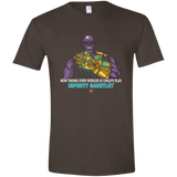 T-Shirts Dark Chocolate / S Infinity Gear Men's Semi-Fitted Softstyle