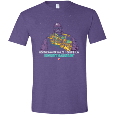 T-Shirts Heather Purple / S Infinity Gear Men's Semi-Fitted Softstyle