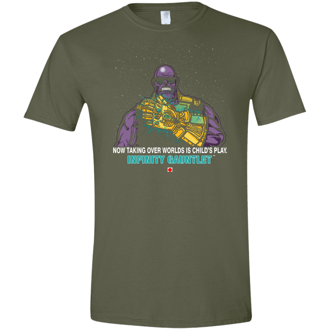 T-Shirts Military Green / S Infinity Gear Men's Semi-Fitted Softstyle