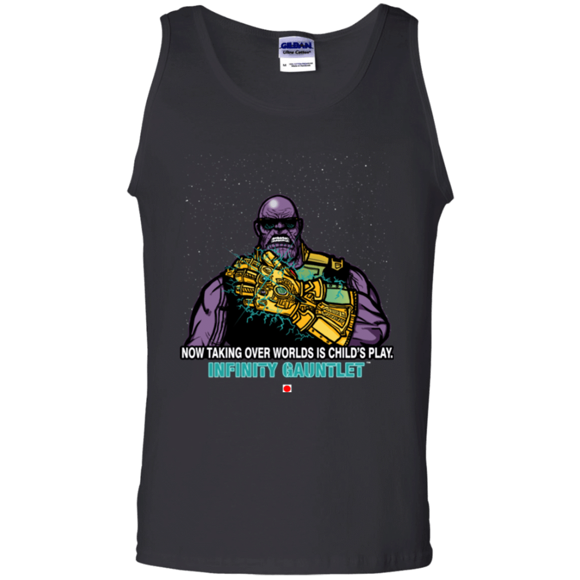 T-Shirts Black / S Infinity Gear Men's Tank Top