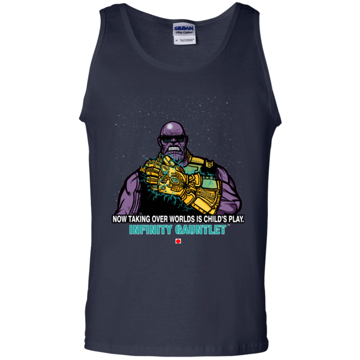 T-Shirts Navy / S Infinity Gear Men's Tank Top