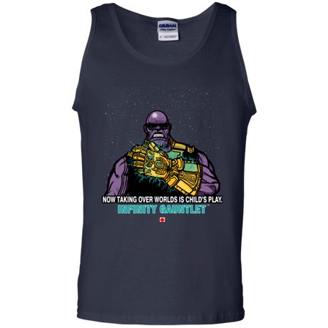 T-Shirts Navy / S Infinity Gear Men's Tank Top