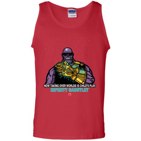T-Shirts Red / S Infinity Gear Men's Tank Top