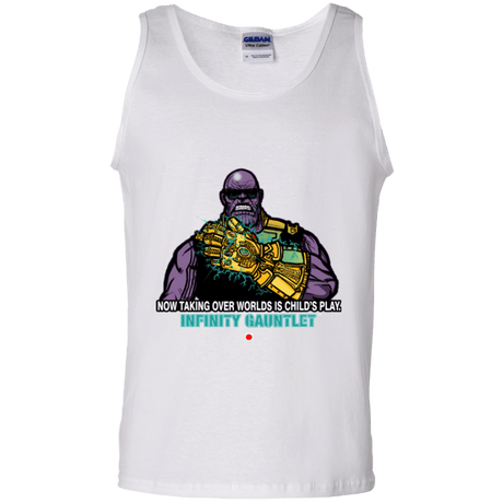 T-Shirts White / S Infinity Gear Men's Tank Top