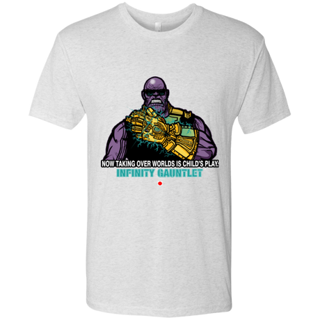T-Shirts Heather White / S Infinity Gear Men's Triblend T-Shirt