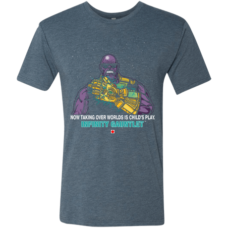 T-Shirts Indigo / S Infinity Gear Men's Triblend T-Shirt