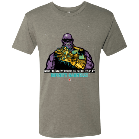 T-Shirts Venetian Grey / S Infinity Gear Men's Triblend T-Shirt