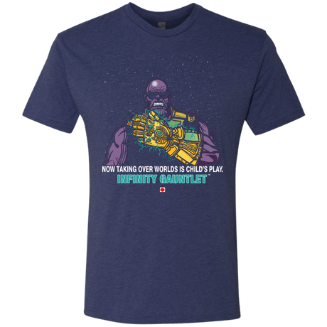 T-Shirts Vintage Navy / S Infinity Gear Men's Triblend T-Shirt