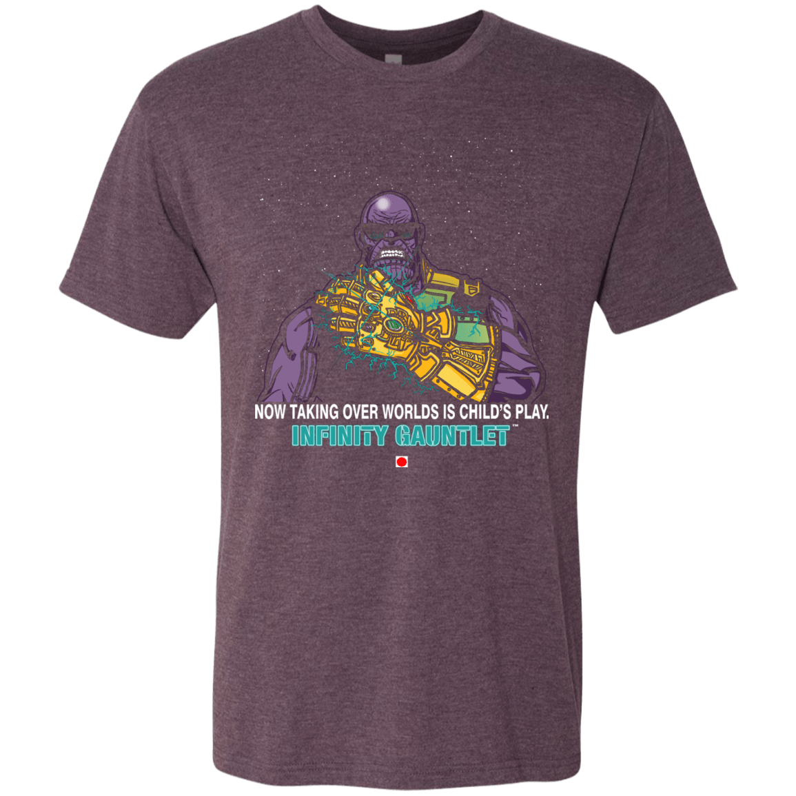 T-Shirts Vintage Purple / S Infinity Gear Men's Triblend T-Shirt