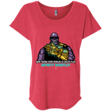 T-Shirts Vintage Red / X-Small Infinity Gear Triblend Dolman Sleeve