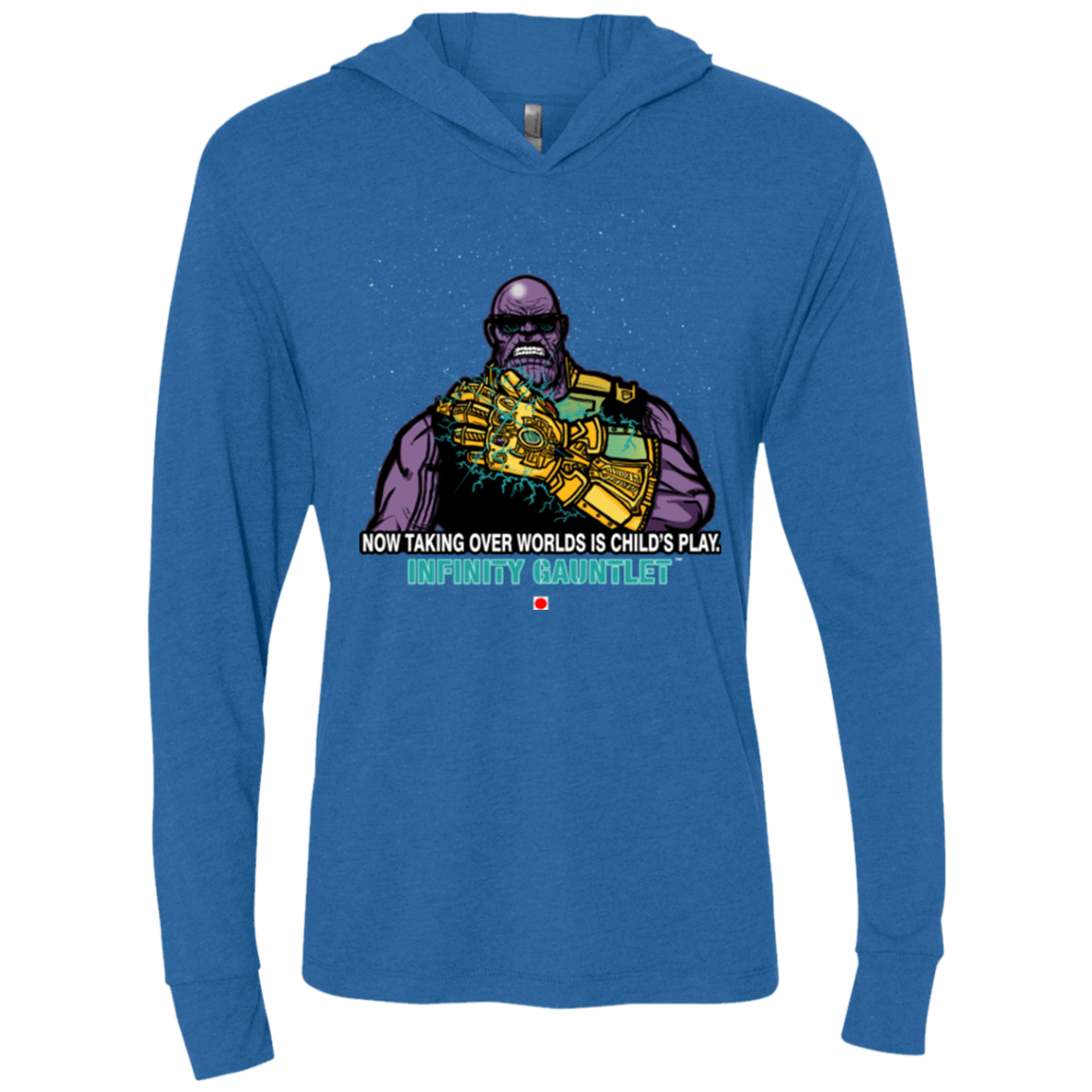 T-Shirts Vintage Royal / X-Small Infinity Gear Triblend Long Sleeve Hoodie Tee