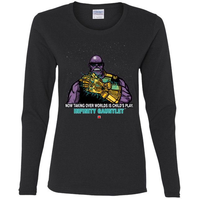 T-Shirts Black / S Infinity Gear Women's Long Sleeve T-Shirt