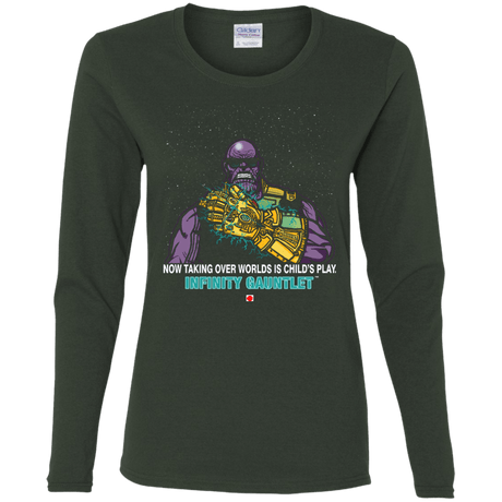 T-Shirts Forest / S Infinity Gear Women's Long Sleeve T-Shirt